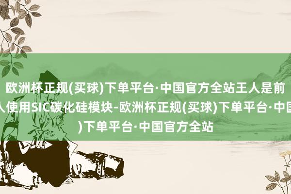 欧洲杯正规(买球)下单平台·中国官方全站王人是前后电机王人使用SIC碳化硅模块-欧洲杯正规(买球)下单平台·中国官方全站