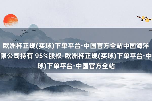 欧洲杯正规(买球)下单平台·中国官方全站中国海洋石油集团有限公司持有 95%股权-欧洲杯正规(买球)下单平台·中国官方全站