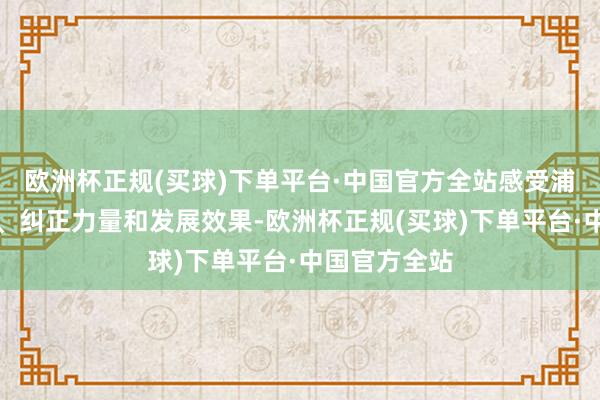 欧洲杯正规(买球)下单平台·中国官方全站感受浦东城市脉动、纠正力量和发展效果-欧洲杯正规(买球)下单平台·中国官方全站