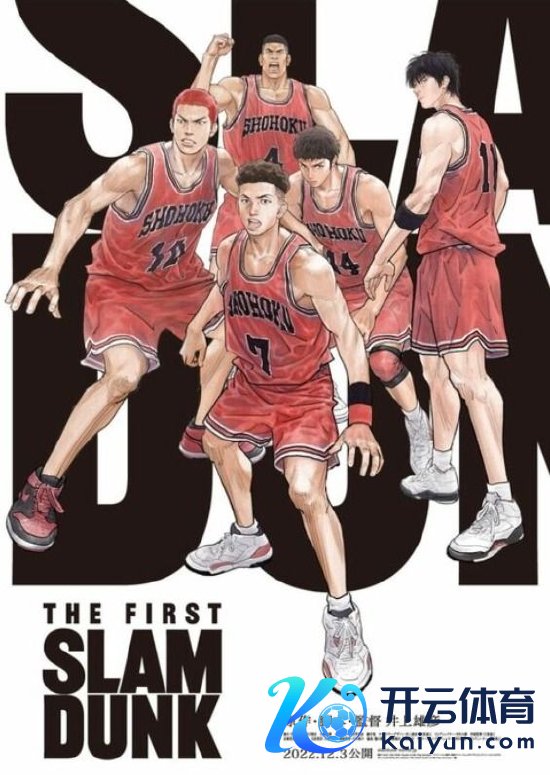 《灌篮妙手》电影版《THE FIRST SLAM DUNK》海报