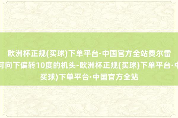 欧洲杯正规(买球)下单平台·中国官方全站费尔雷联想了一个可向下偏转10度的机头-欧洲杯正规(买球)下单平台·中国官方全站